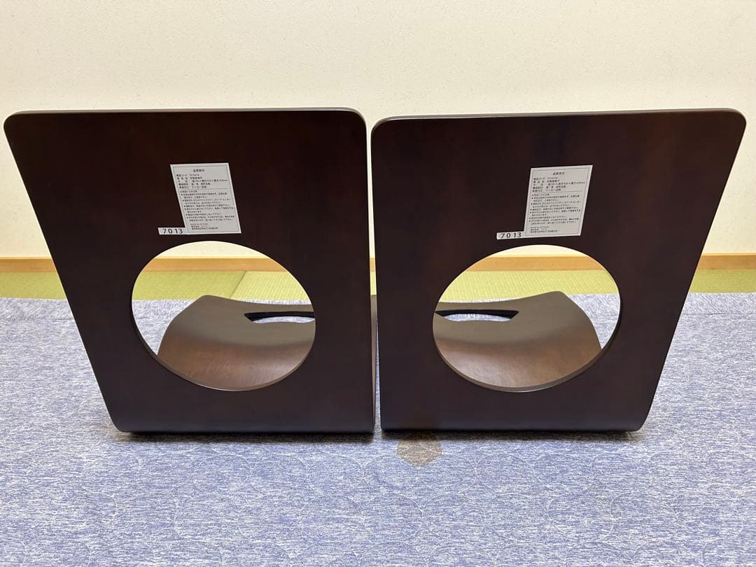 【美品】ニトリ 木製座椅子 和座椅子 6脚セット