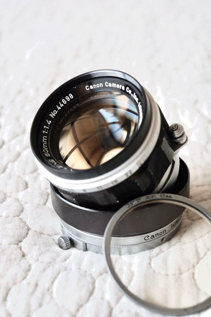 キヤノン Canon 50mm F1.4 ライカ L39マウント