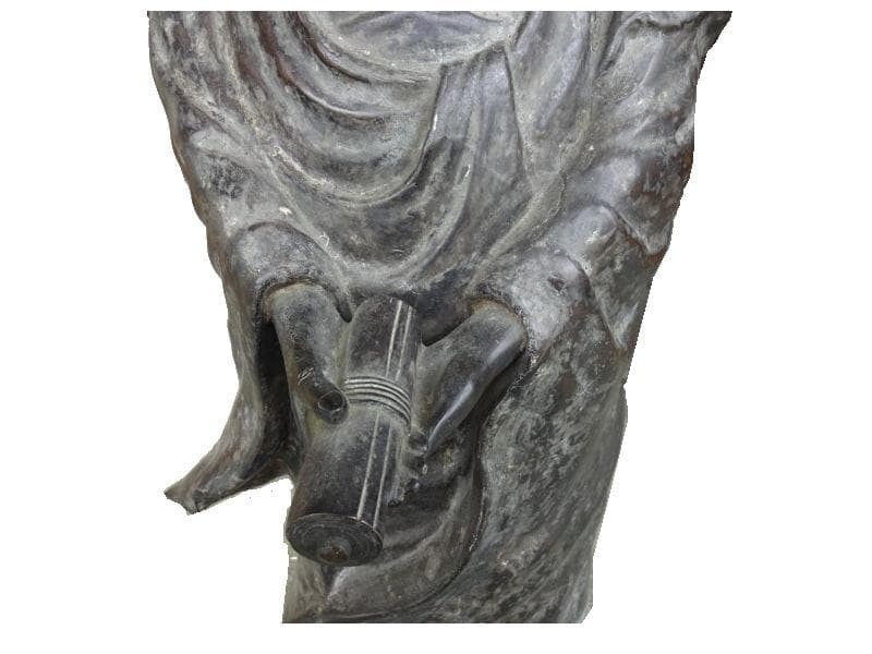 観音菩薩像　銅製　高さ93㎝　ブロンズ像　古美術　旧家蔵出し