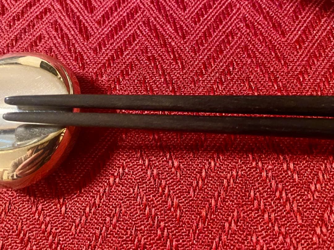 【みどりさま専用商品】Christofle クリストフル 黒檀箸　2膳セット