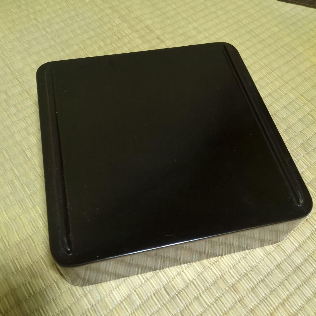 高級輪島塗　重箱　美品　箱や包装紙はシミ有り