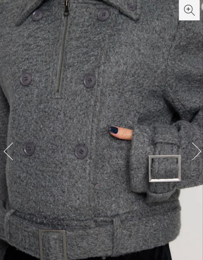 SHORT COMPACT DOUBLE コート