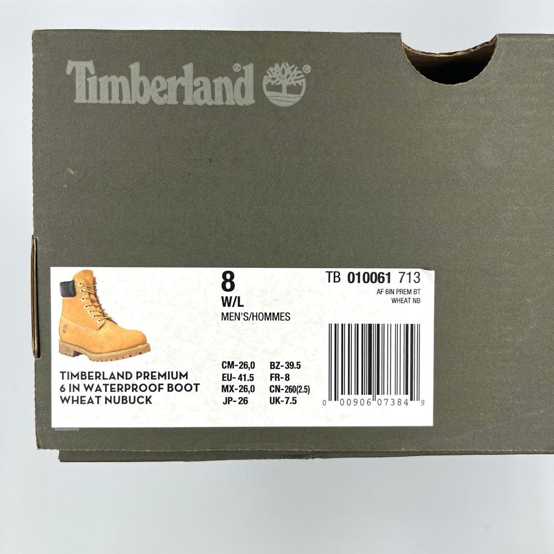 新品未使用Timberlandウォータープルーフプレミアム6インチ