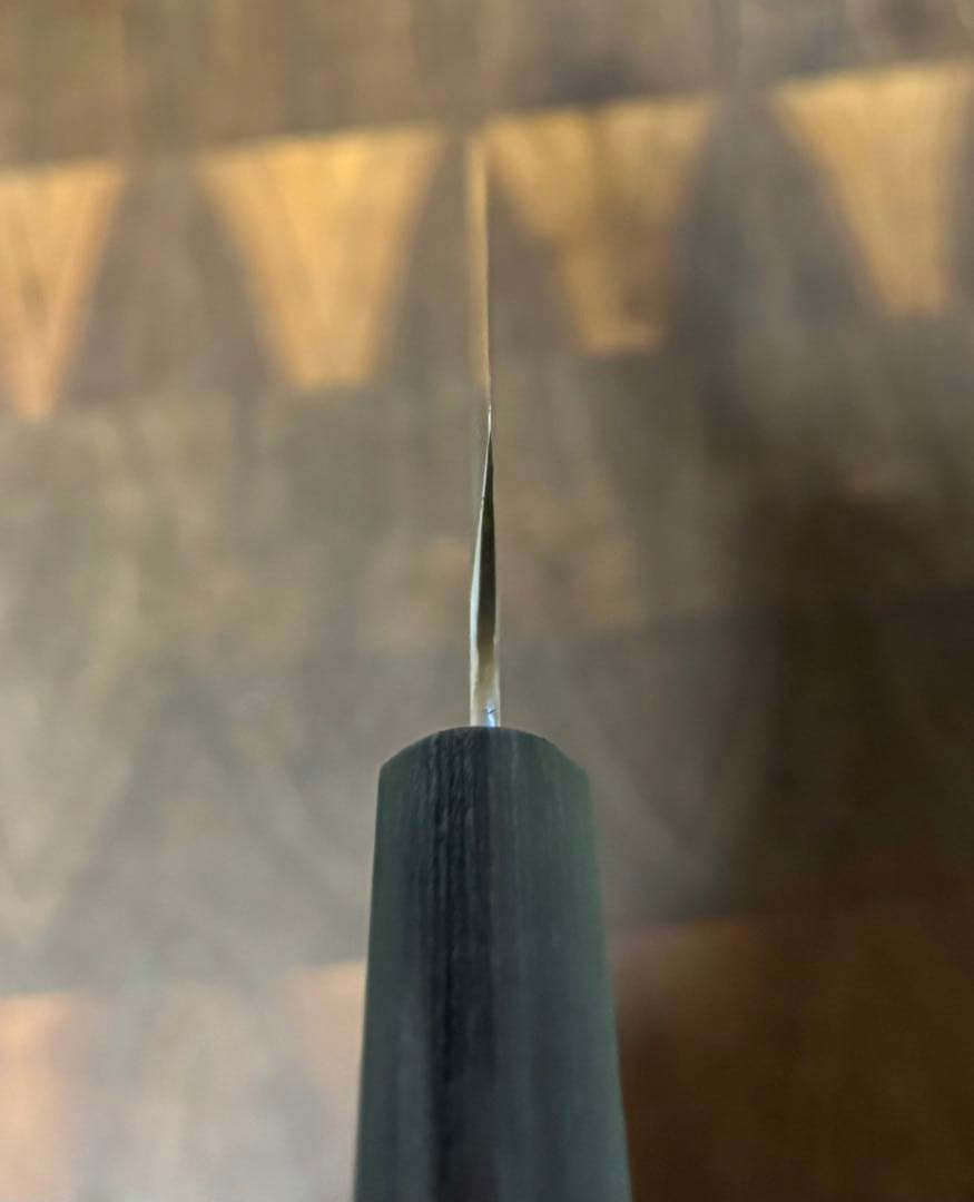 三条　義平　HAP40 切付　牛刀　200mm 包丁　粉末ハイス　洋包丁　両刃