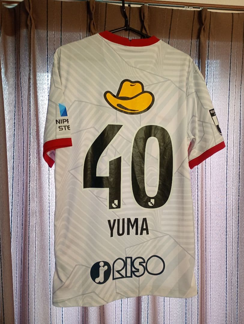 鹿島アントラーズ⭐️2022年アウェイユニフォーム⭐️Lサイズ　鈴木優磨
