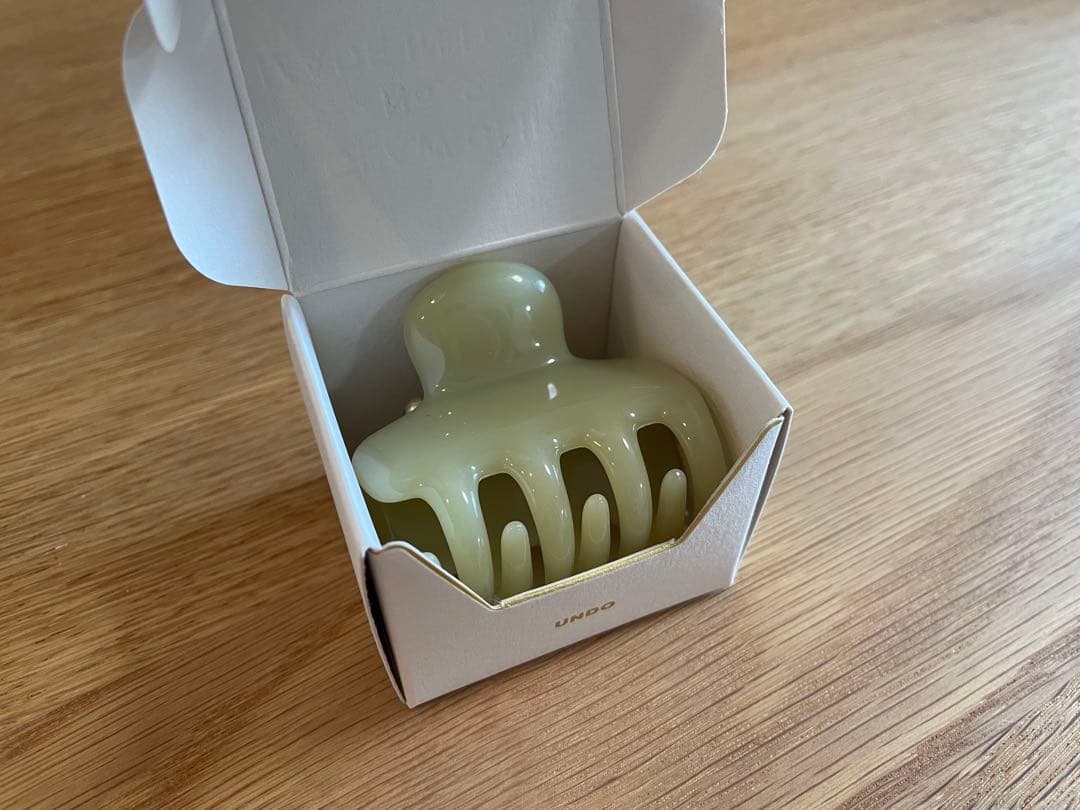 【Undo Hairware】No.2 CLAW CLIP avocado