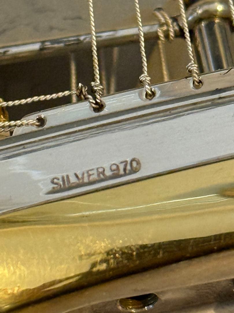 武比古 銀製 純銀 ヨット SILVER 970 214~215g