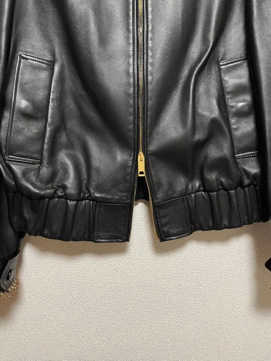 Burberry バーバリー　レザージャケット　羊革(女性)