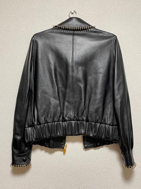 Burberry バーバリー　レザージャケット　羊革(女性)