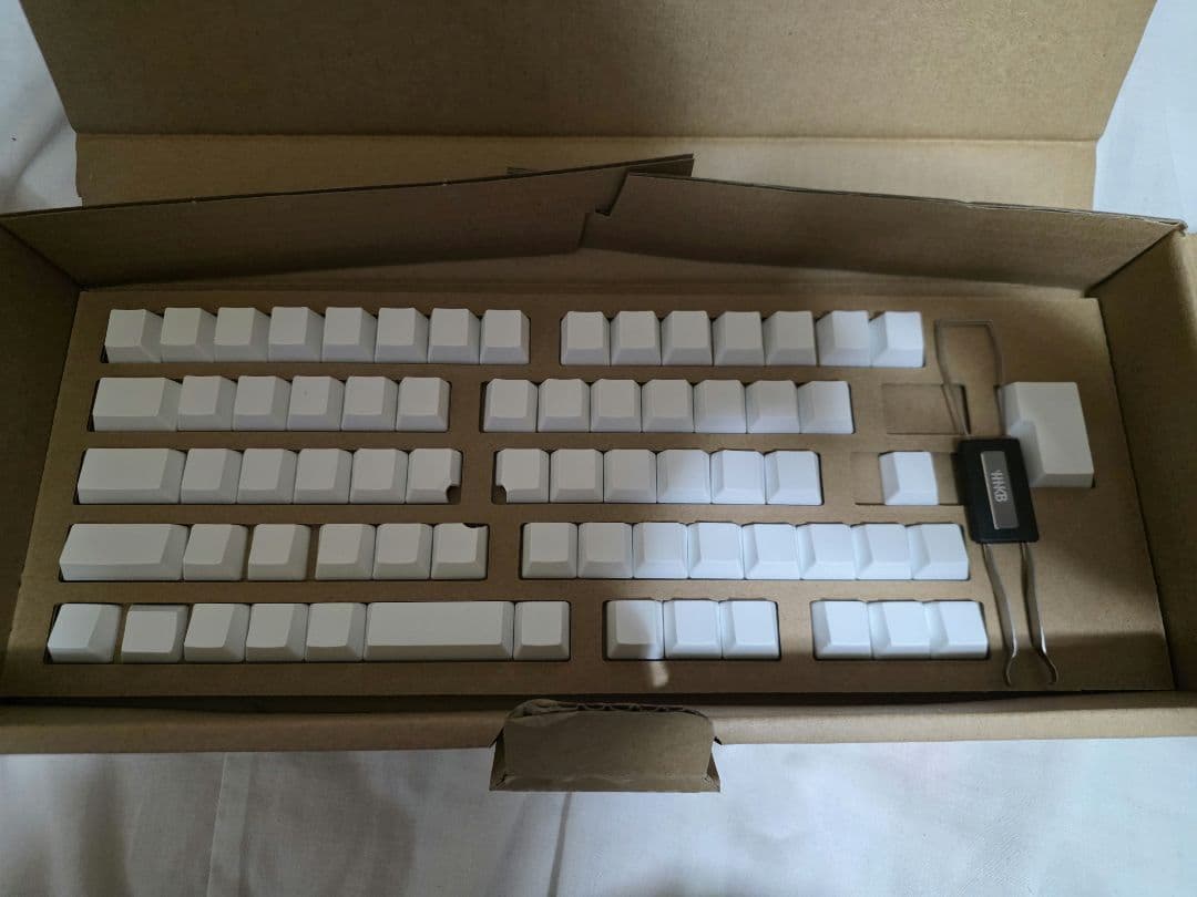 ［ささやん専用］HHKB Studio 日本語配列/雪、キーボードルーフ付き