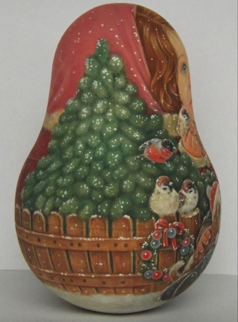 雑貨☆起き上がりこぼし♪エレナ作 マトリョーシカ