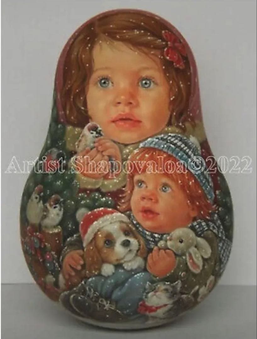 雑貨☆起き上がりこぼし♪エレナ作 マトリョーシカ