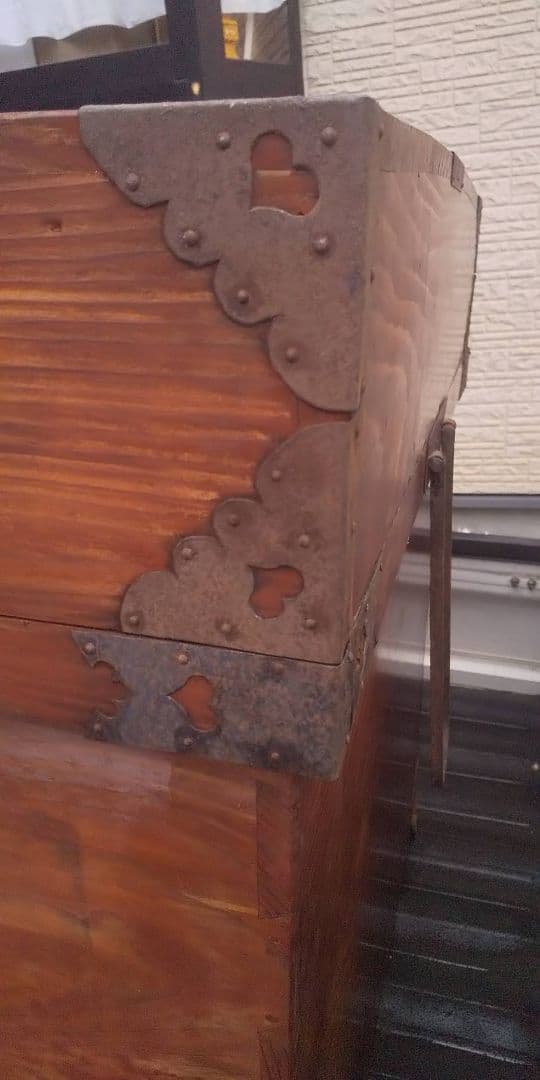 木製シンプル箱型収納