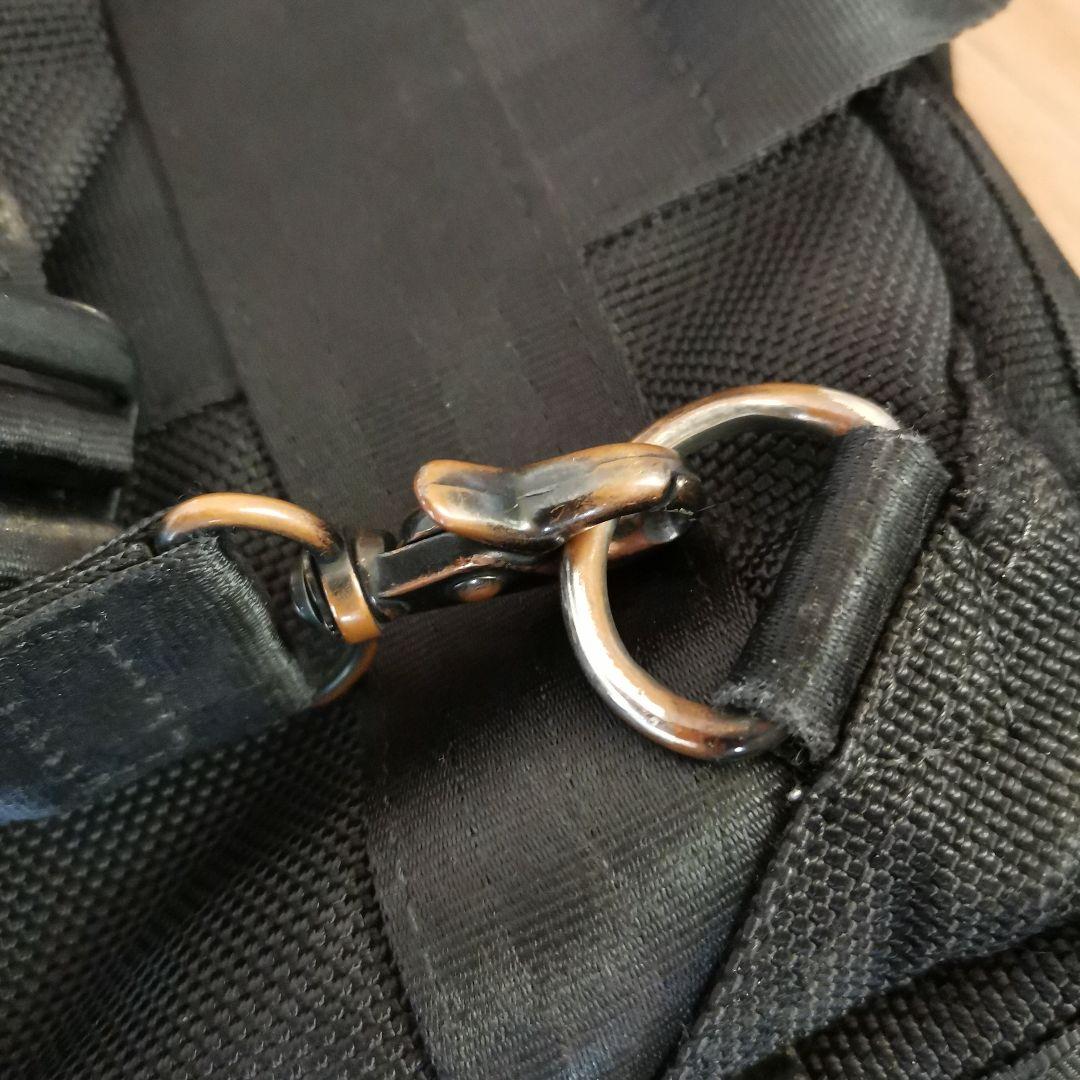 2層式　ポーター　ヒート　ブラックビジネスバッグ