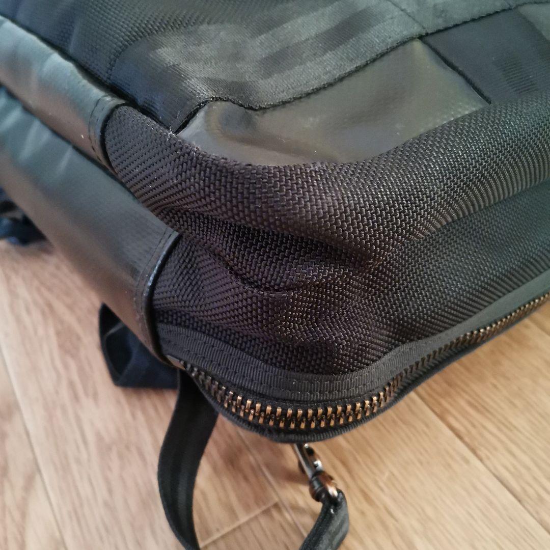 2層式　ポーター　ヒート　ブラックビジネスバッグ