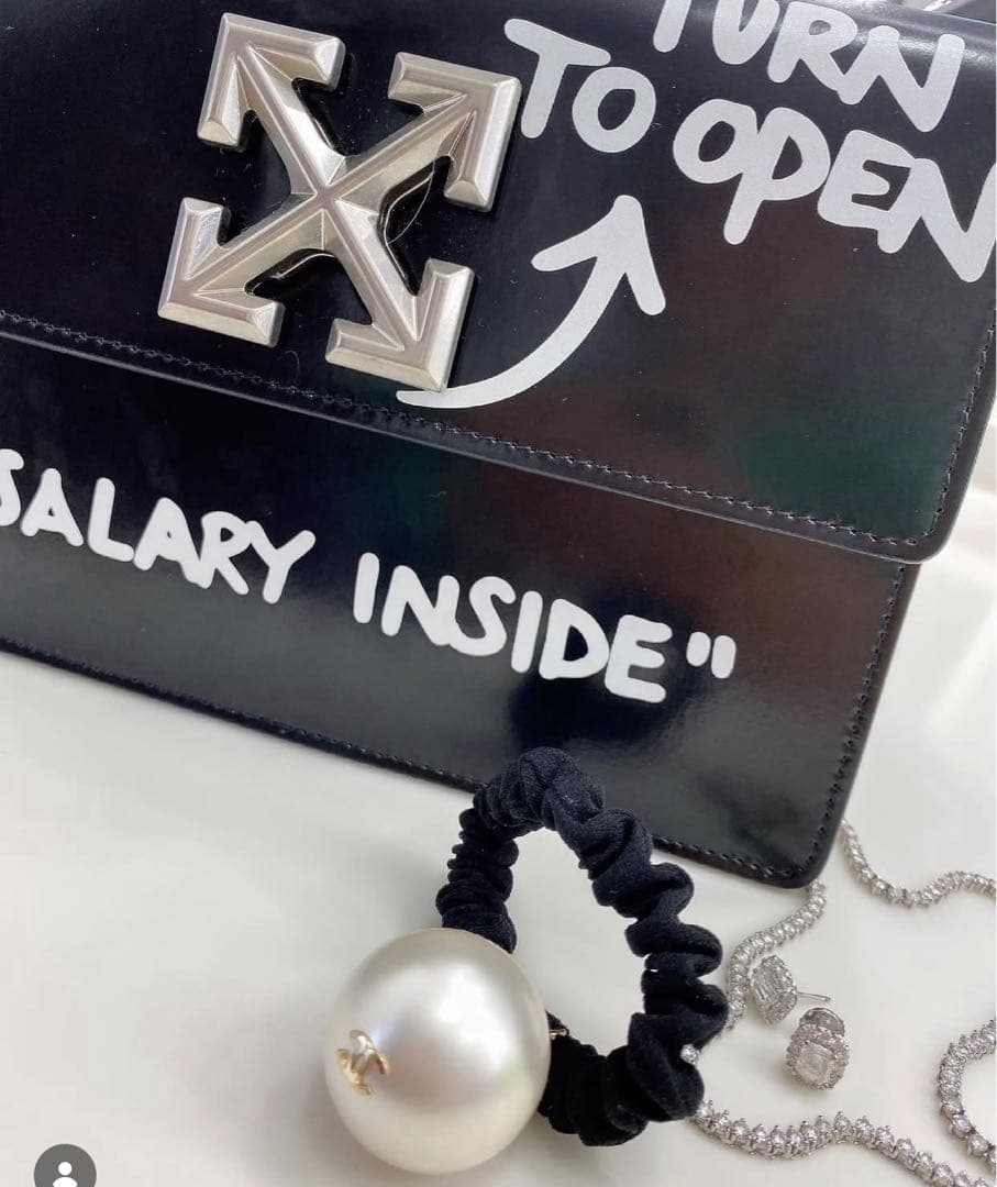 バッグ off-white JITNY1.4 BLACKWHITE