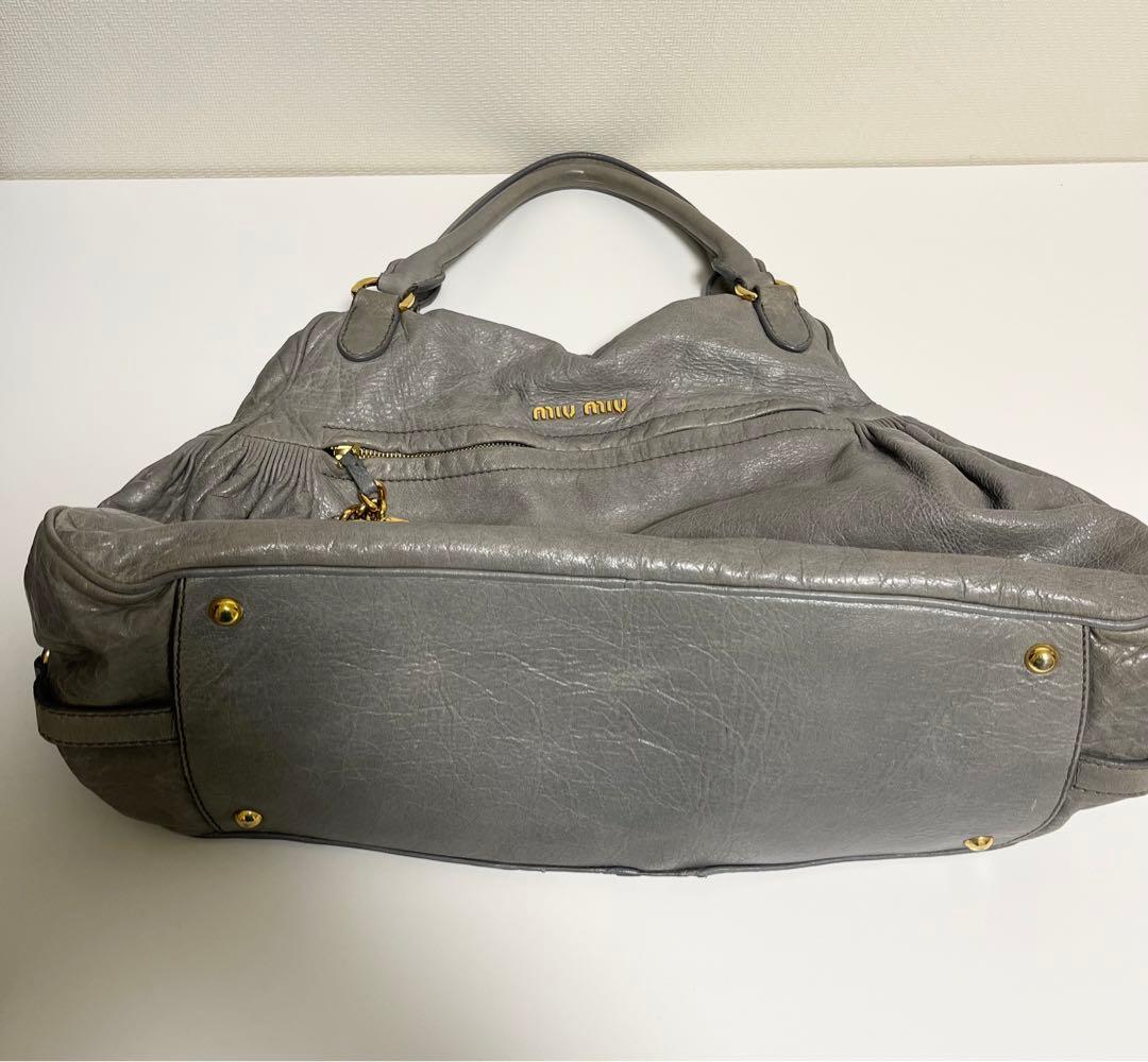Miu Miu グレー バッグ