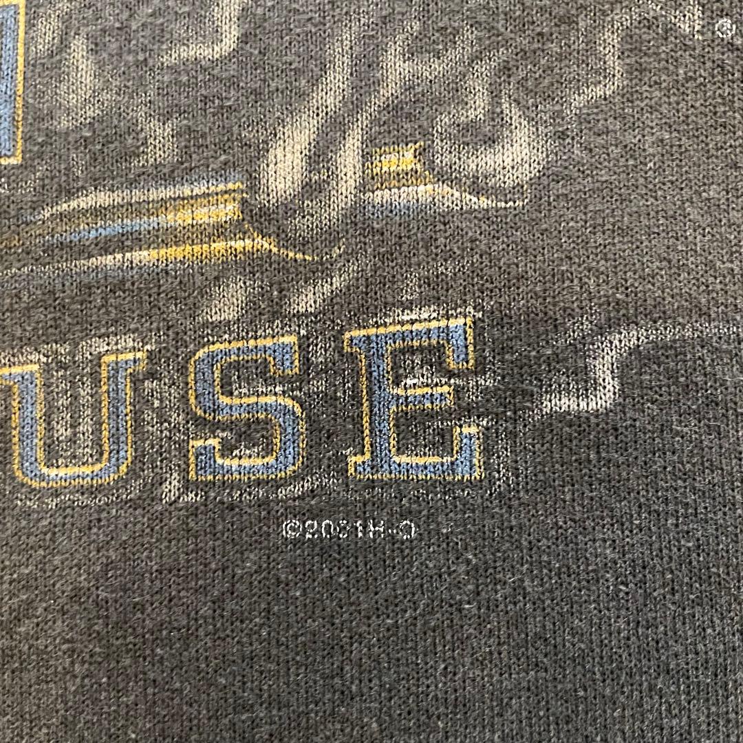 00's USA製 ハーレーダビッドソン スウェット 黒 XL