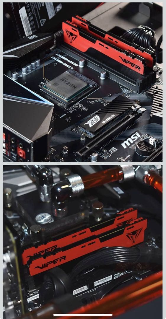 メモリー Viper Elite DDR4 3200MHz 64GB (2x 32GB)