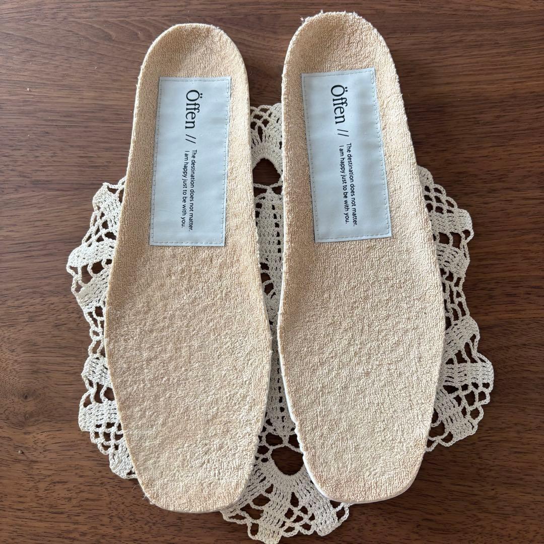 Offen オッフエン　square-RIBBON / BLACK 38