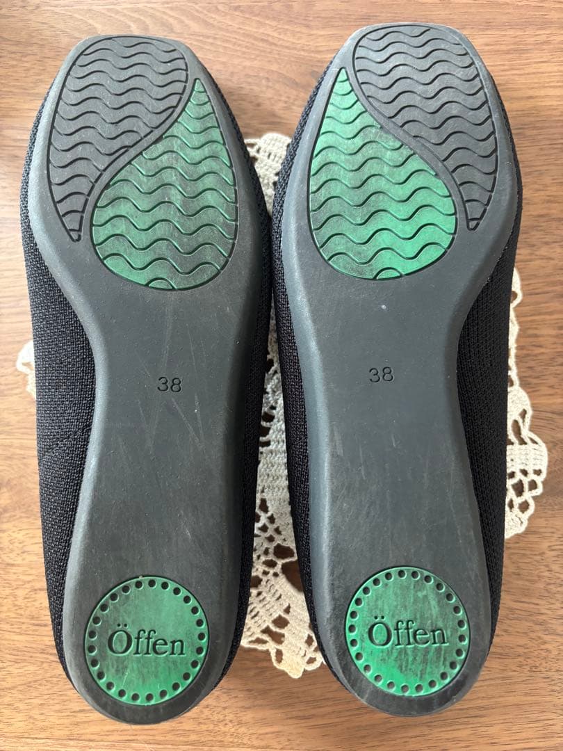 Offen オッフエン　square-RIBBON / BLACK 38