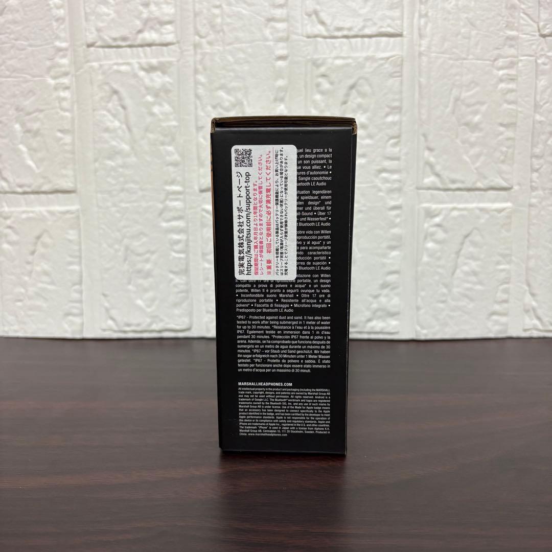 Marshall Willen Ⅱ クリーム Bluetoothスピーカー