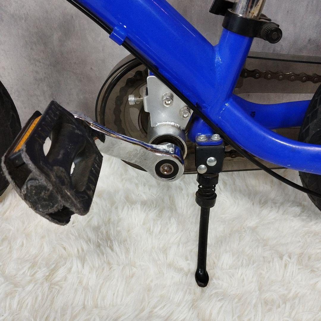 【美品】Henshin Bike へんしんバイク 12インチ 青 スタンド付