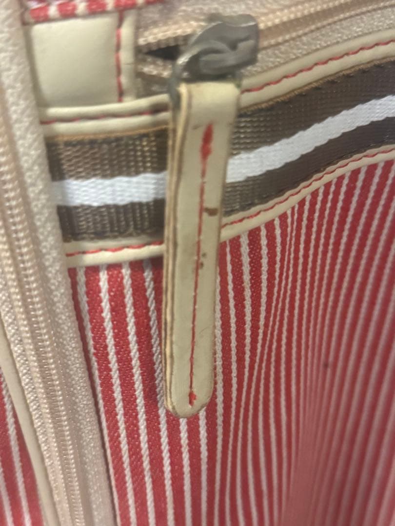 アディダス　キャスター付き　ゴルフ　キャディバック　ヒッコリー生地