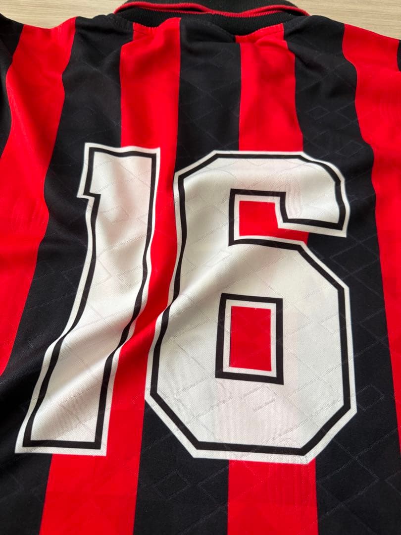 93-94 ACミラン　マッサーロ選手 支給品　ユニフォーム　検　実使用