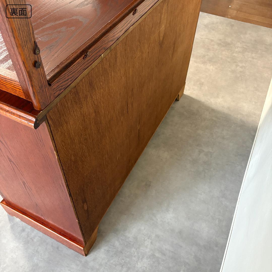 ヴィンテージ　ワインキャビネット 　グラスホルダー＆ボトルラック収納