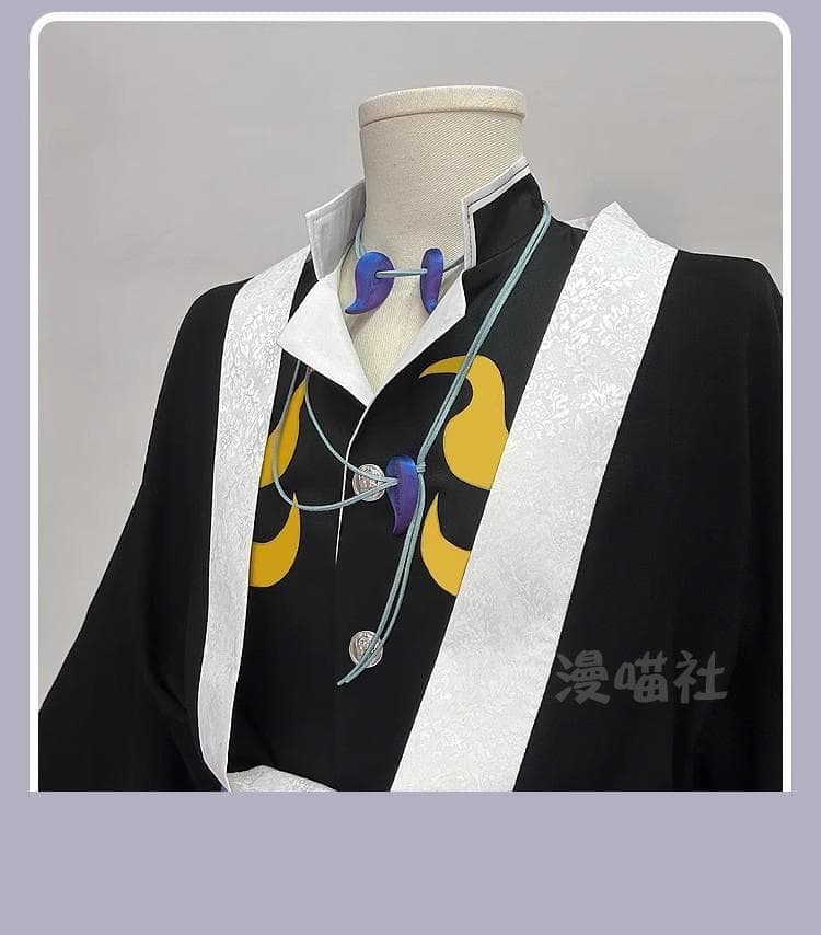 いかこま リンク 獪岳（かいがく）コスプレ衣装 S 道具刀 ウィッグ高品質