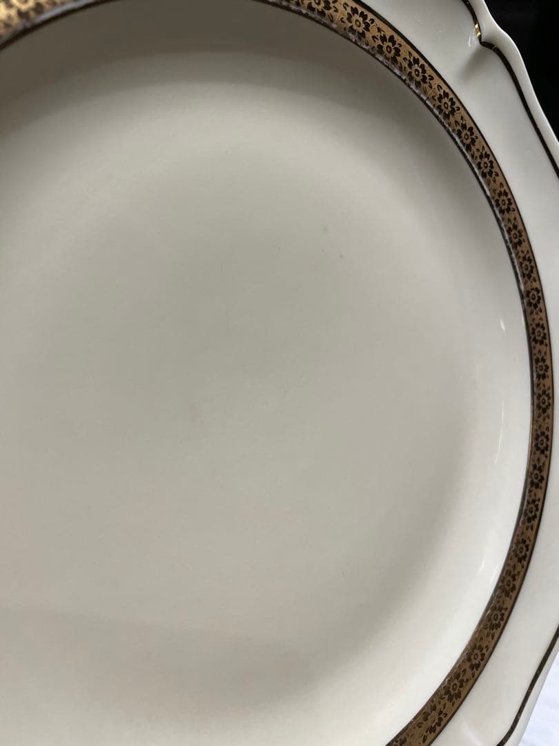 6点フランスアンティーク/ディナープレート/ゴールド/リモージュ