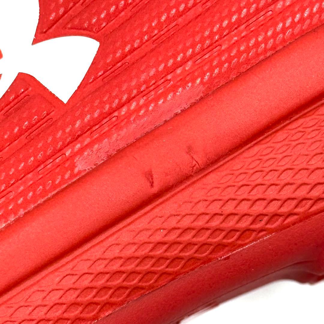 ド*ー様 【新品】アンダーアーマー UA 野球 スパイクシューズ メンズ 赤 2