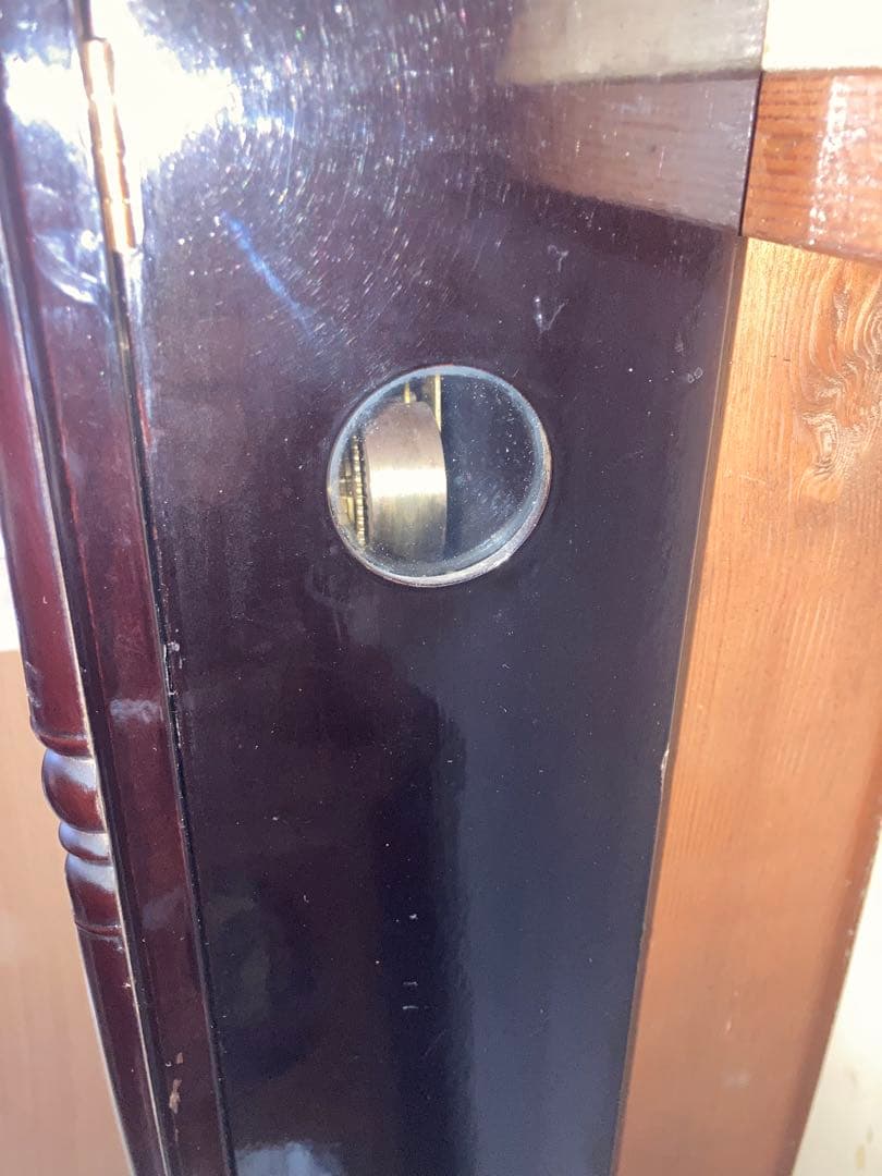 希少チンチャン柱時計 栄計舎 稼働中