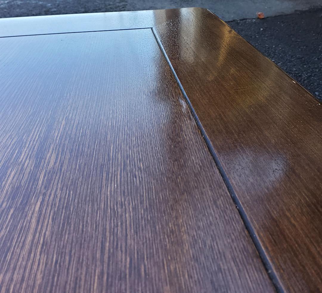 引き取り限定★重厚感のある彫刻脚★大型座卓★テーブル★古民家★木製★和風