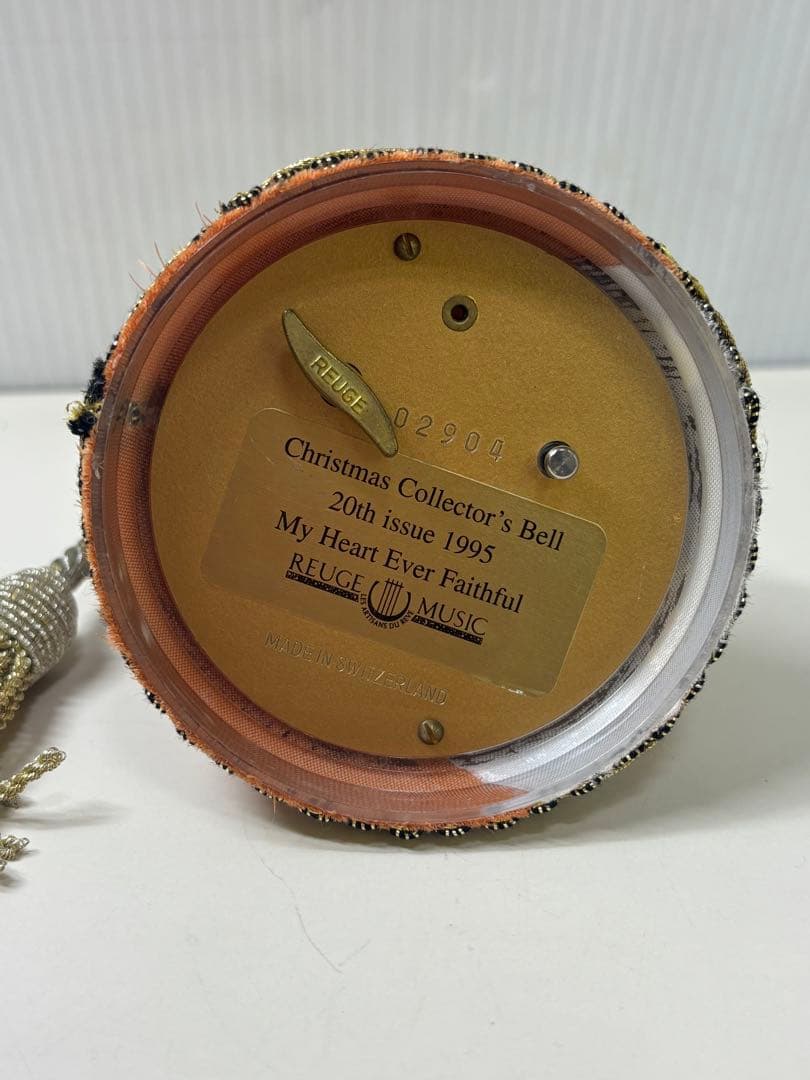 Reuge リュージュ クリスマスコレクターズ オルゴールベル 4個セット売り