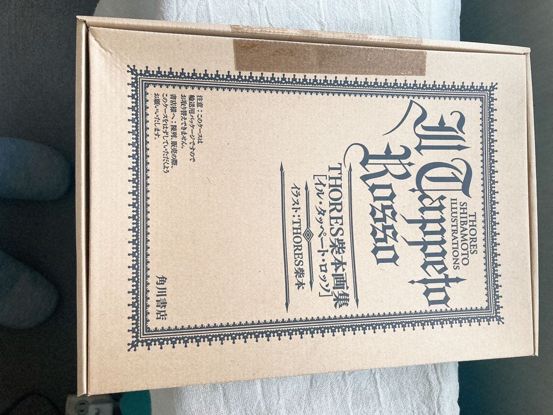 THORES柴本(トーレス柴本)画集　イル・タッペート・ロッソ(付属品付き)