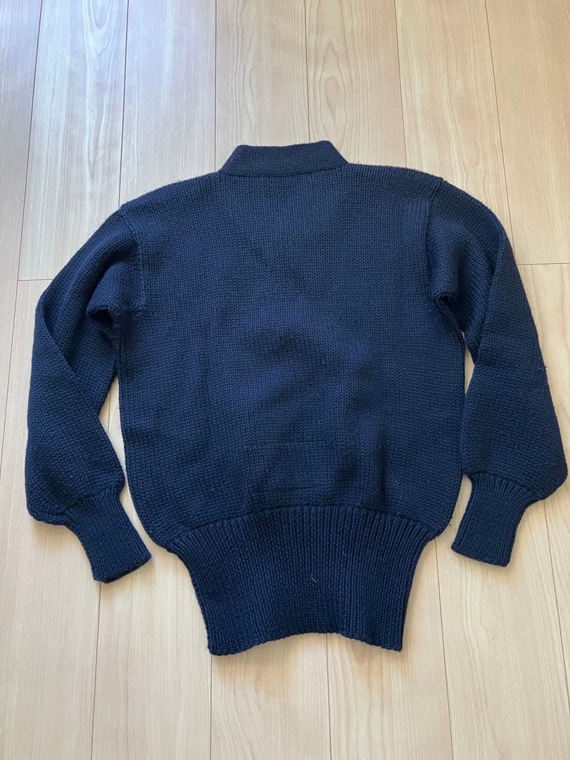 島*輔様 40s Lion Mills ネイビー セーター ミリタリー　ビンテー