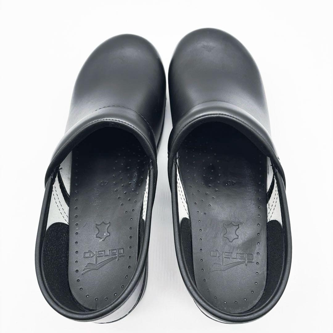 極美品✨ダンスコ　プロフェッショナル　クロックス　サボ　厚底　コンフォート　黒