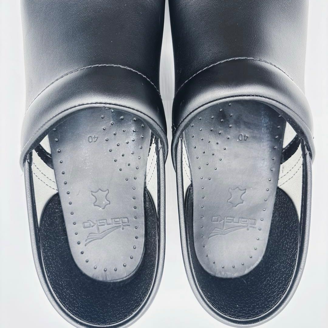 極美品✨ダンスコ　プロフェッショナル　クロックス　サボ　厚底　コンフォート　黒