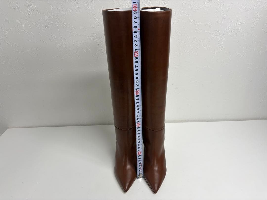 y*♡様 【未使用】 PIPPICHIC ブラウン ロングブーツ 36 23cm