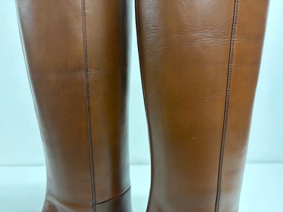 y*♡様 【未使用】 PIPPICHIC ブラウン ロングブーツ 36 23cm