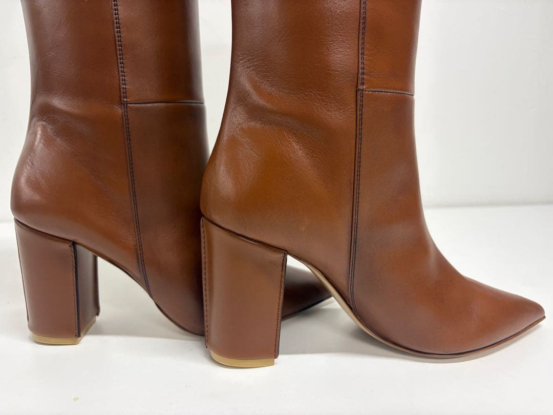 y*♡様 【未使用】 PIPPICHIC ブラウン ロングブーツ 36 23cm