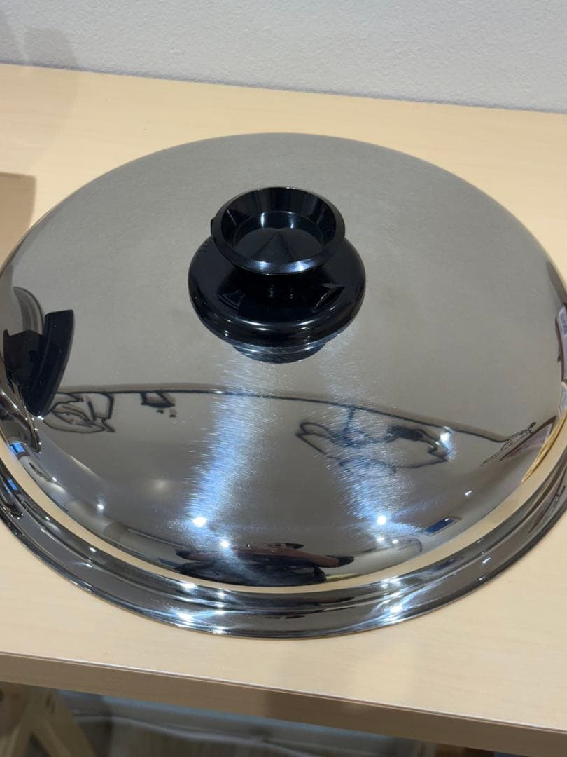 レア　ファミリークッカー　12コートステンレス 両手鍋大鍋未使用保管品　IH対応