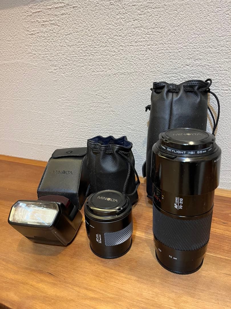 『美品』Minolta α-7xi 一眼レフカメラセット