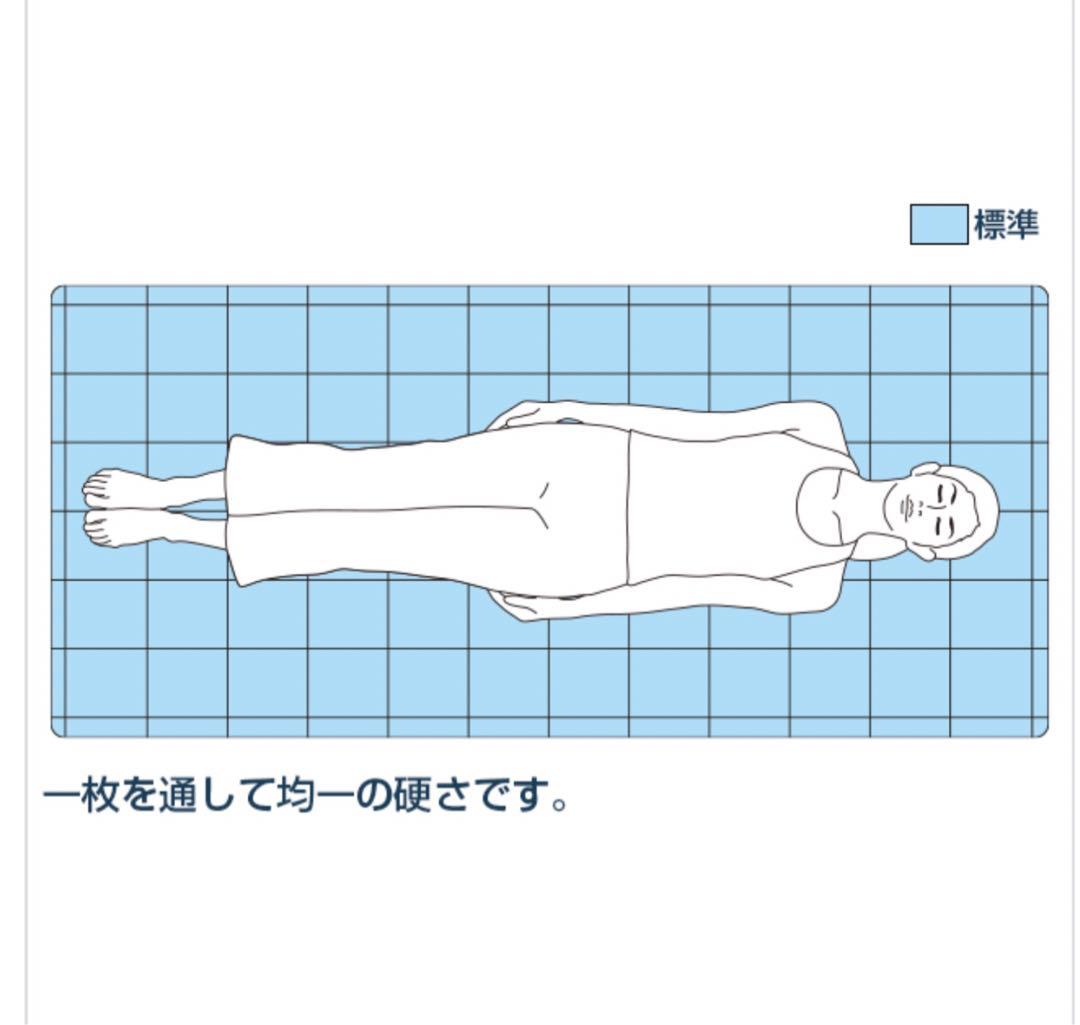美品☆エアウィーヴ 四季布団ベージュ シングル敷き布団 収納バッグ付き