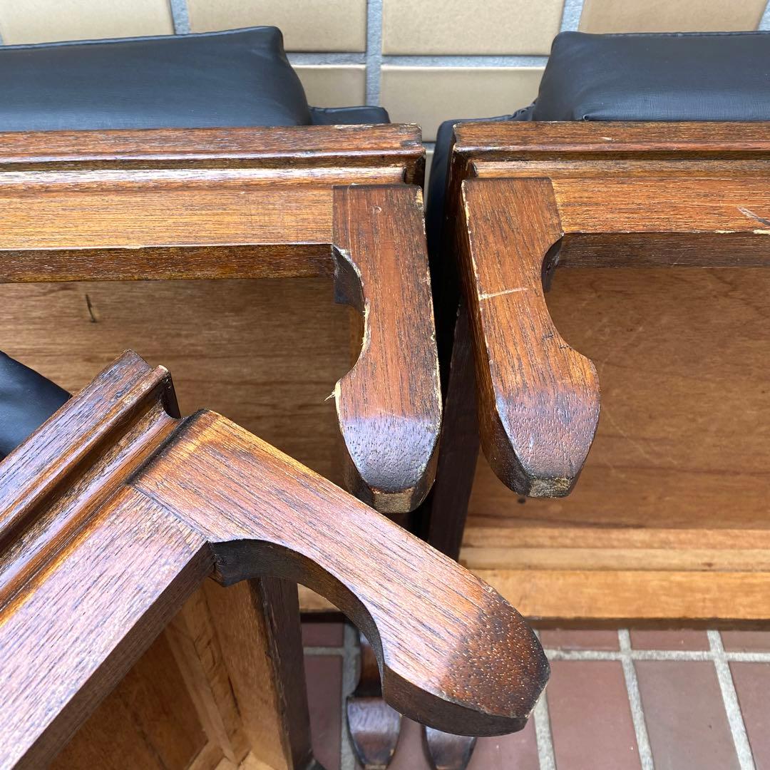 3段スタッキング オットマン/スツール椅子チェア★1960'ビンテージUSA