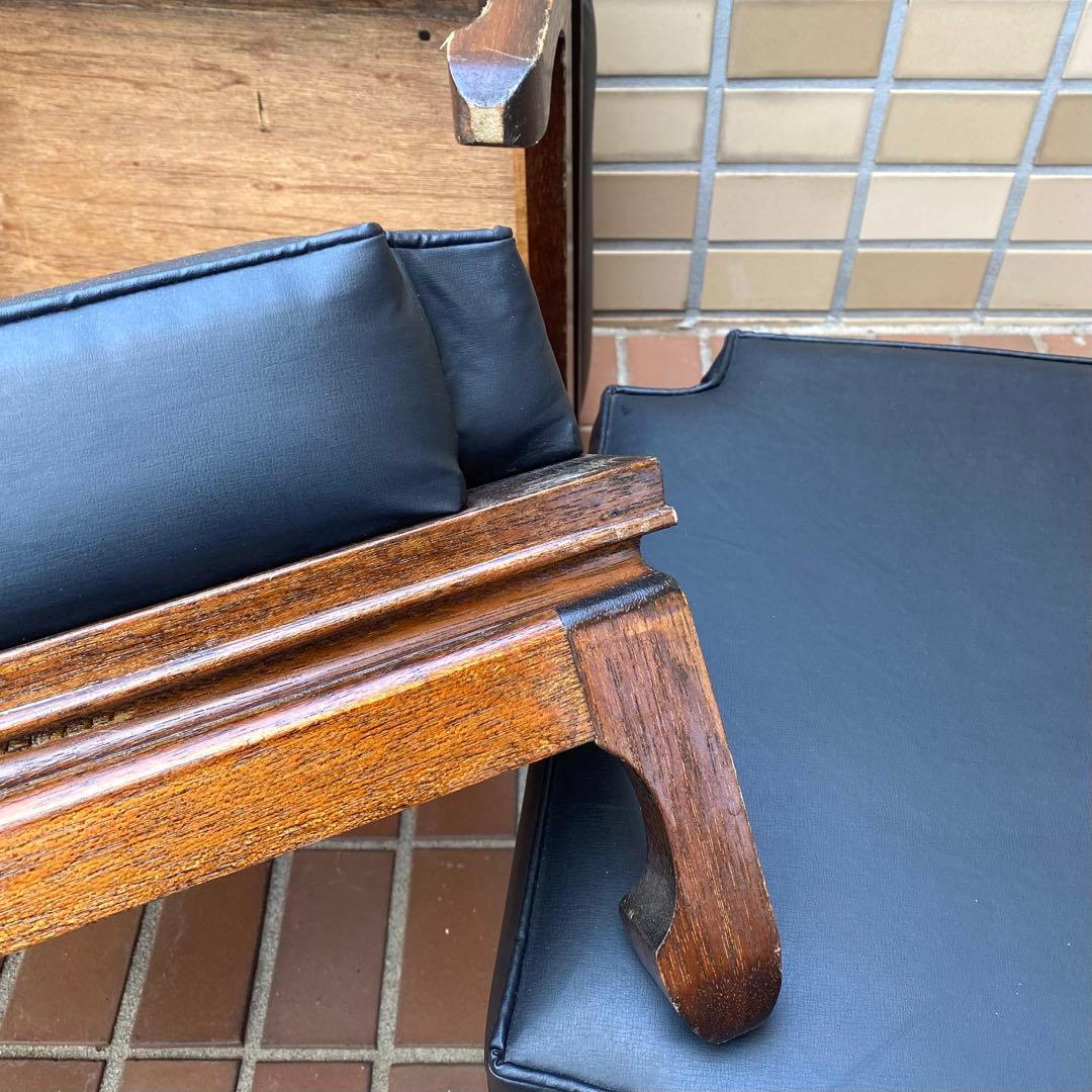 3段スタッキング オットマン/スツール椅子チェア★1960'ビンテージUSA