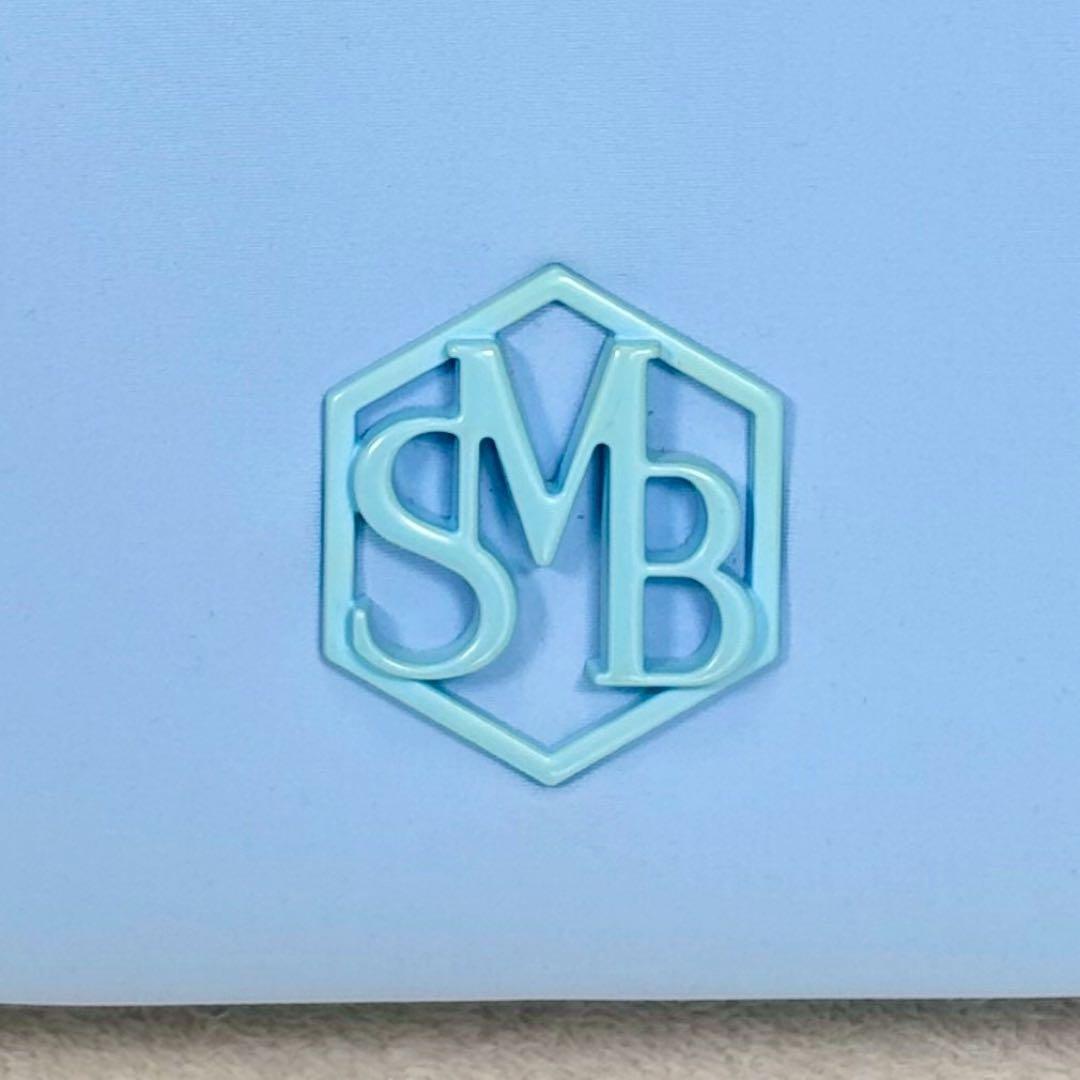 【美品✨】セーブマイバッグ ブルー　ボストンバッグ　2way ショルダーチェーン