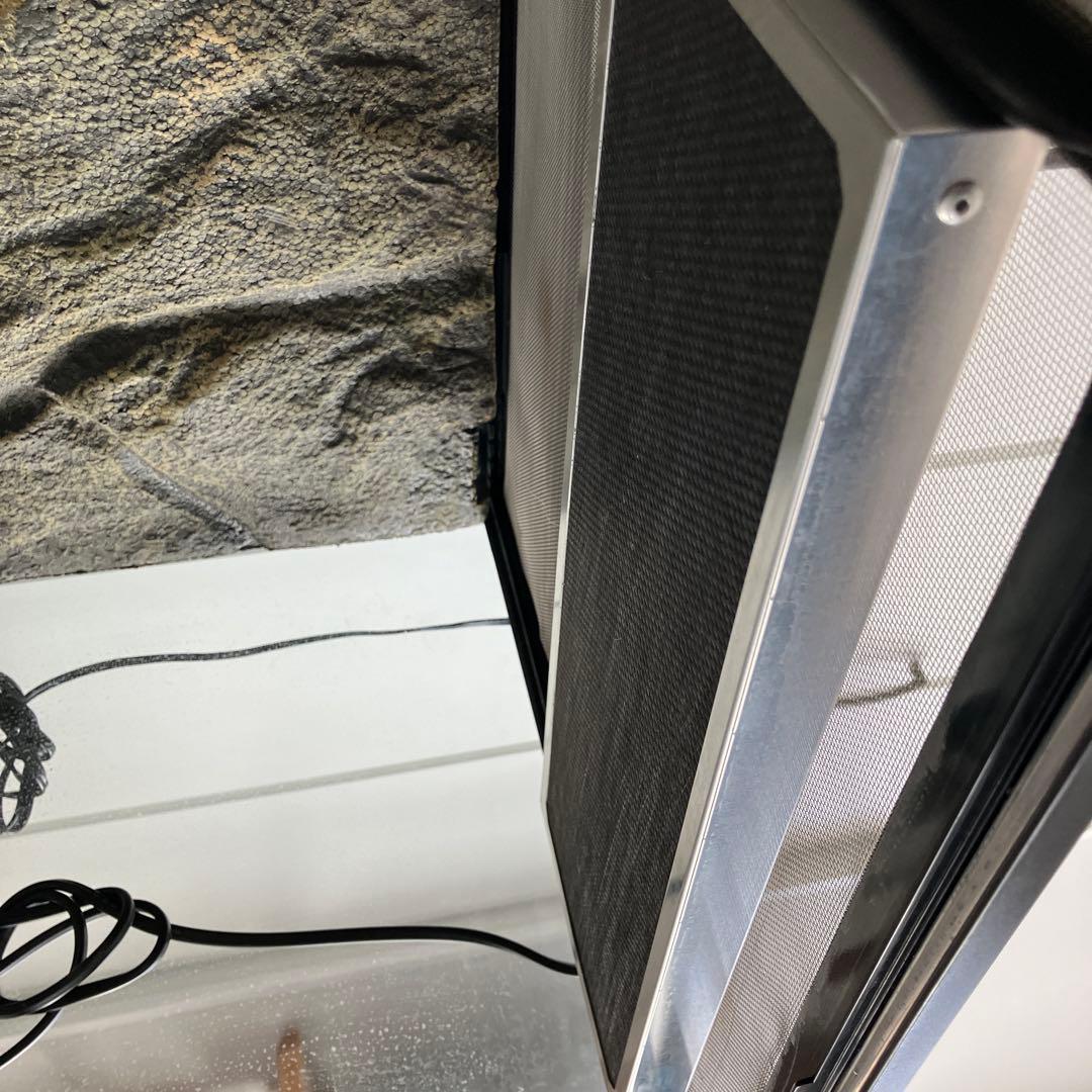 引き取り可　エキゾテラ爬虫類・両生類飼育用専用ケージ9045 暖トツ　トップ90